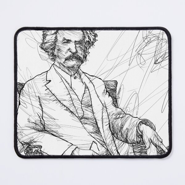 Item preview, MARK TWAIN - ink portrait .5 designed and sold by lautir.
