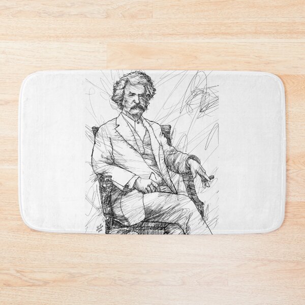 Item preview, MARK TWAIN - ink portrait .5 designed and sold by lautir.