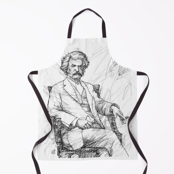 Item preview, MARK TWAIN - ink portrait .5 designed and sold by lautir.