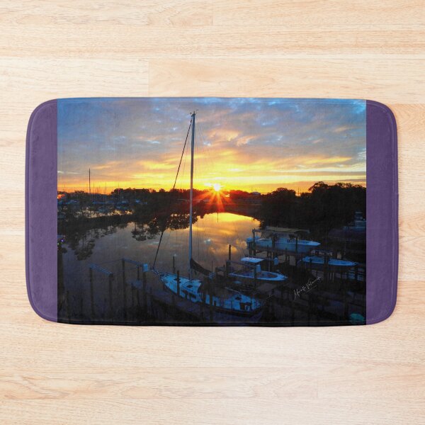 Item preview, Winter Sunrise on the Bayou designed and sold by Marielle Valenzuela.