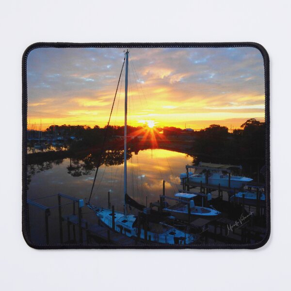 Item preview, Winter Sunrise on the Bayou designed and sold by Marielle Valenzuela.