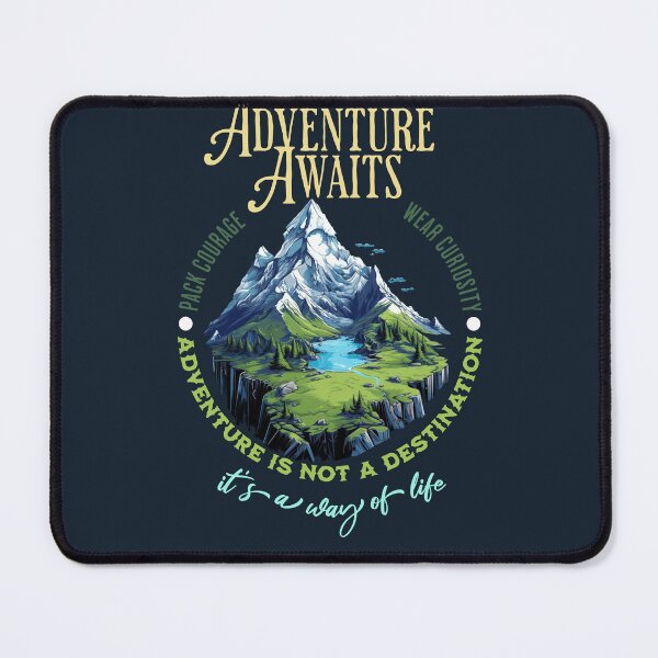 Item preview, Adventure awaits - exploretheworld - tourist atraction - aroundtheworld - Die Wanderlust – outdoorlife – exploremore – Sundown adventure – in to the wild designed and sold by JansenGS.