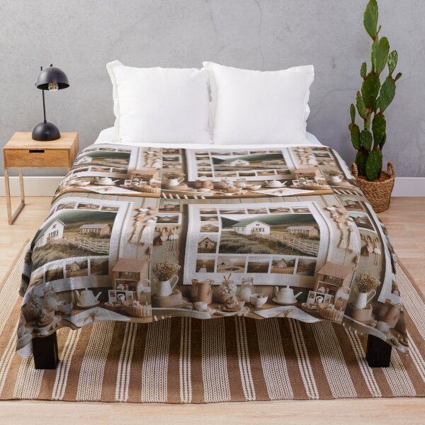 Item preview, Farmhouse in Preirie designed and sold by Dominika Farkašová.