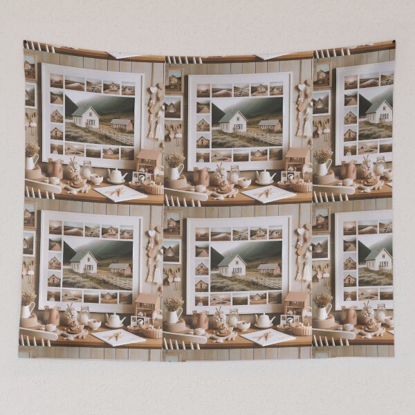 Item preview, Farmhouse in Preirie designed and sold by Dominika Farkašová.