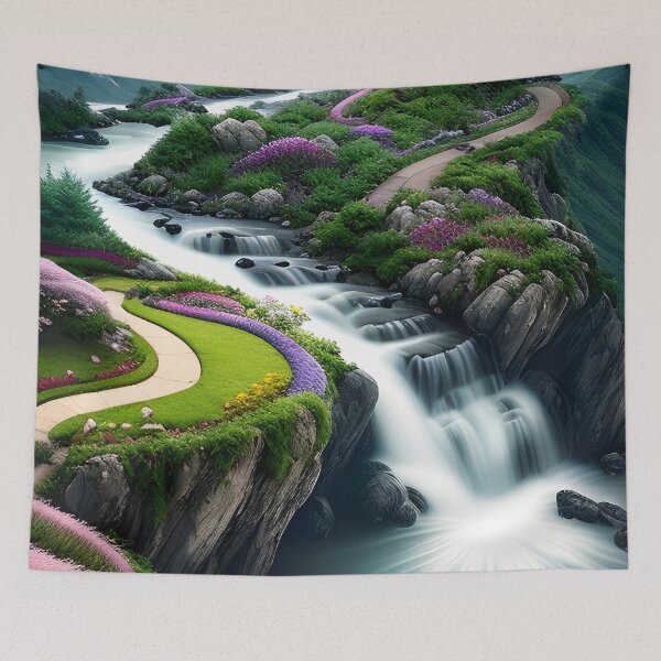 Item preview, Mystic Tapestry: A Harmony of Chinese Landscapes and Imagined Realms designed and sold by joejiing.