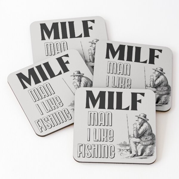 Item preview, MILF - Man I like Fishing designed and sold by 87-Aesthetics.