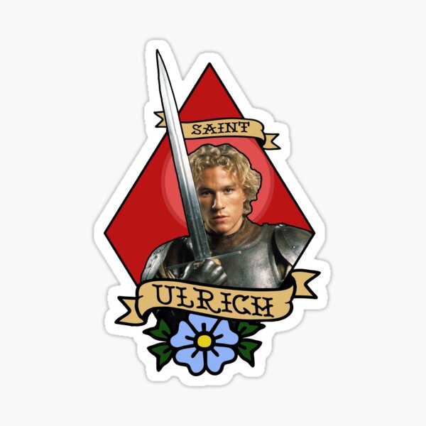 Artikel-Vorschau von Der heilige Ulrich von Liechtenstein von Geldarland – Heath Ledger – A Knights Tale (2001), designt und verkauft von morgan138.