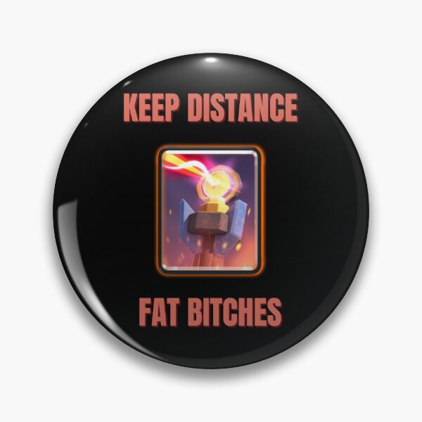 Item preview, Keep Distance Fat Bitches  designed and sold by Burkae.