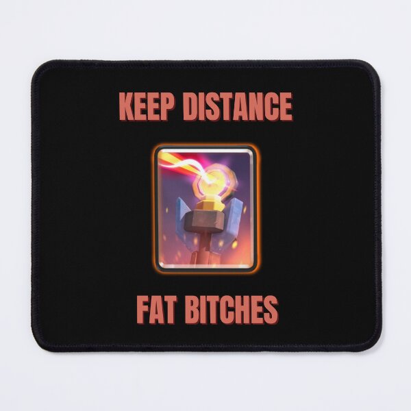Item preview, Keep Distance Fat Bitches  designed and sold by Burkae.