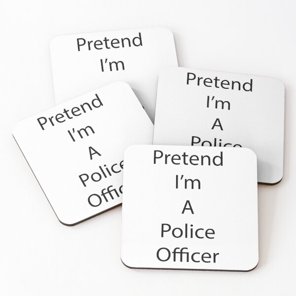 Item preview, Pretend I'm A Police Officer T-Shirt designed and sold by thespecialtyhub.