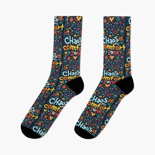 Item preview, Chaos Is My Comfort Zone Retro Gaming 8bit Minimalist designed and sold by PrintShangri-La.