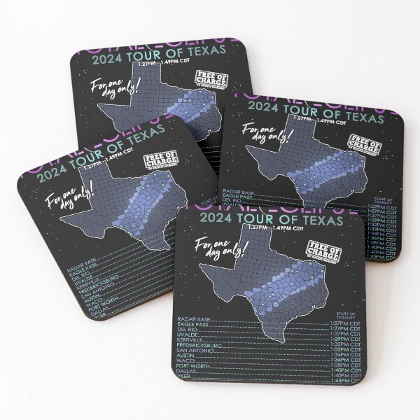 Item preview, Total Solar Eclipse 2024 Tour of Texas designed and sold by Nerd Shizzle.
