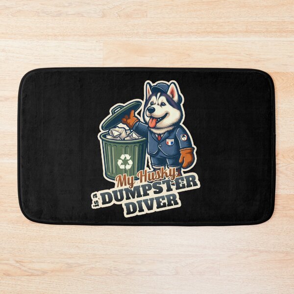 Item preview, Husky Trashman designed and sold by ThisDress.