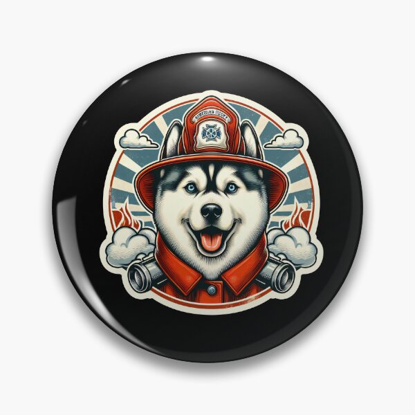 Item preview, Husky Fireman designed and sold by ThisDress.