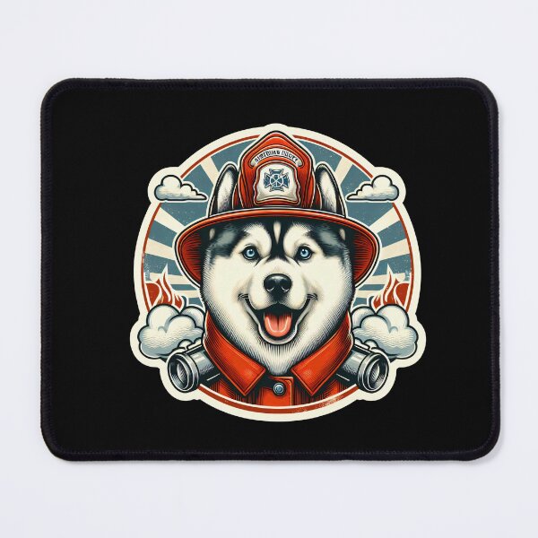 Item preview, Husky Fireman designed and sold by ThisDress.