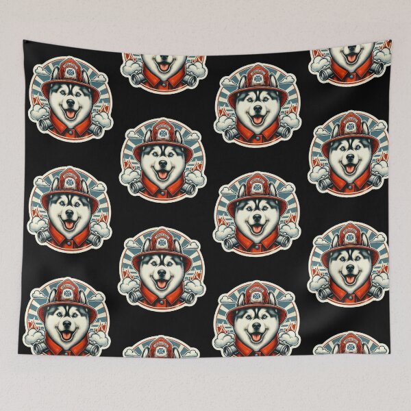 Item preview, Husky Fireman designed and sold by ThisDress.