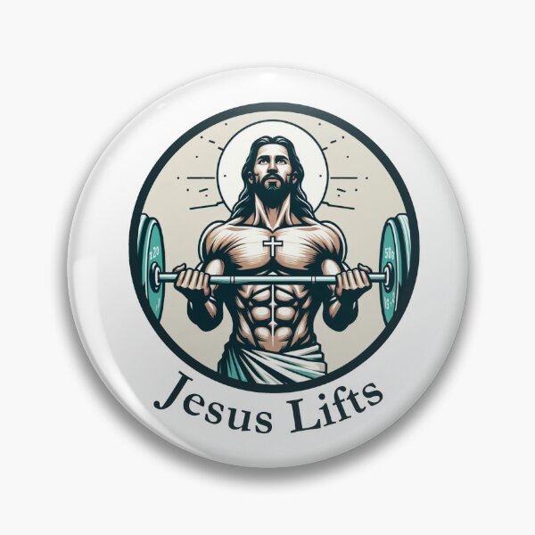 Item preview, Jesus Lifts - Christian BodyBuilding designed and sold by Paul  Aster.