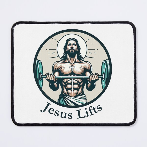 Item preview, Jesus Lifts - Christian BodyBuilding designed and sold by Paul  Aster.