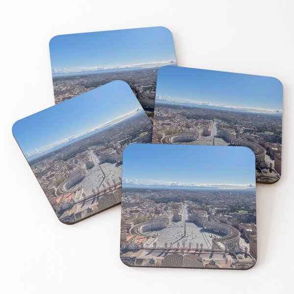 Item preview, View from St. Peter's Basilica to St. Peter's Square and Rome designed and sold by Intermundium.