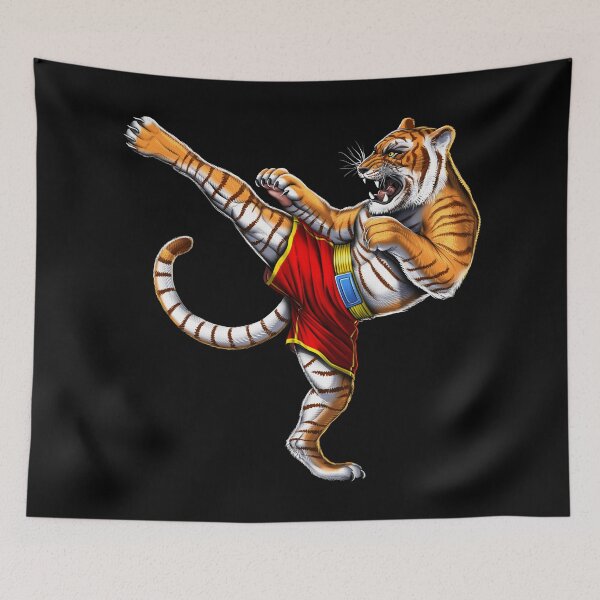 Item preview, Tiger Muay Thai Fighter designed and sold by underheaven.