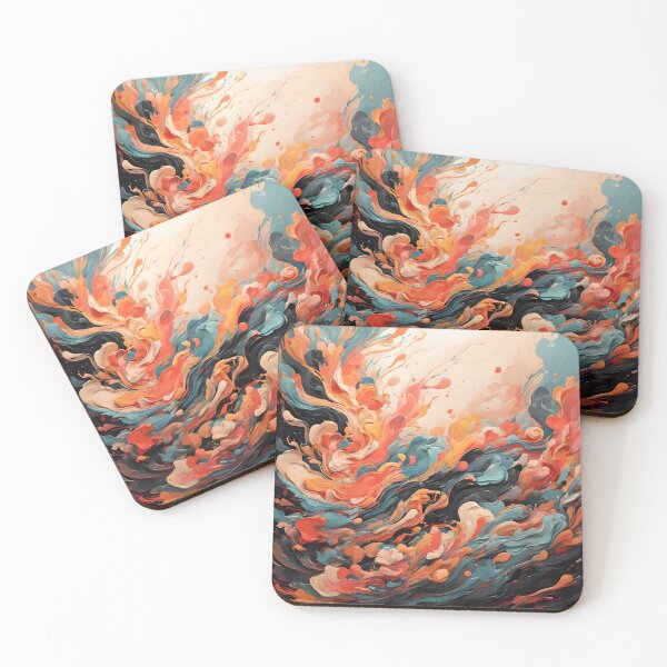 Item preview, Ethereal Brushstrokes Abstract Shirt designed and sold by WAUZ.