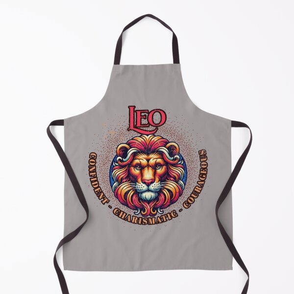 Aperçu de l'œuvre Lion Hroscope : Confiant, Charismatique & Courageux créée et vendue par AnalajiaDesigns.