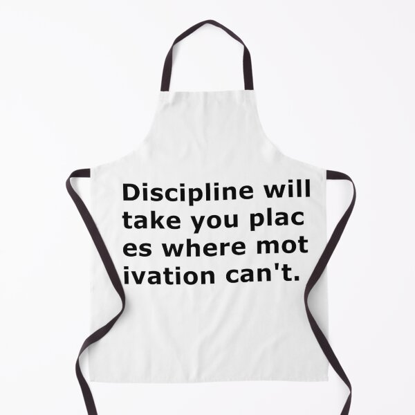 Item preview, Discipline takes you to places where motivation is not possible designed and sold by DOM-Shop.