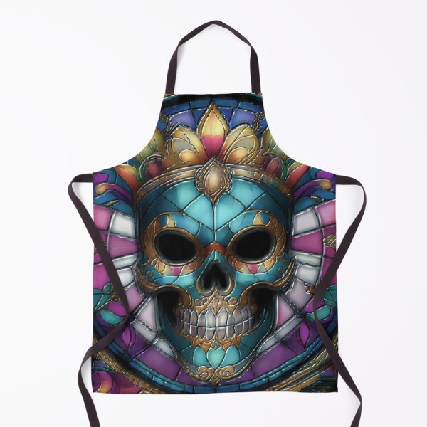 Item preview, Mask death stained glass (mosaic). designed and sold by MirBer.
