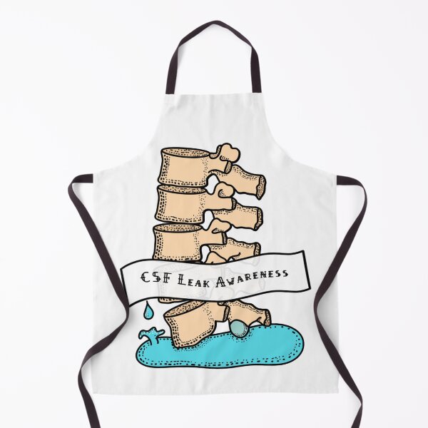 Item preview, CSF Leak Awareness Spine with Drip Alt designed and sold by Maura Coriale.