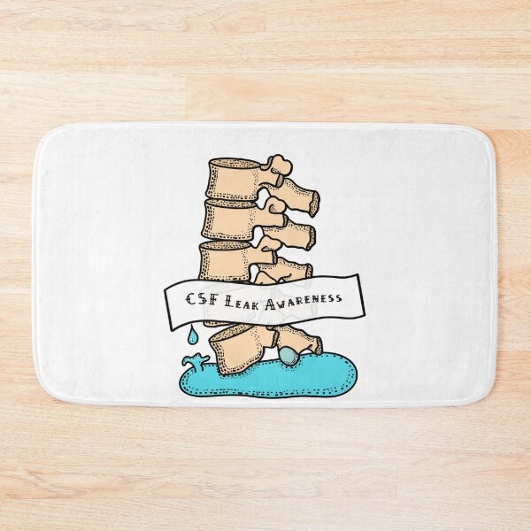 Item preview, CSF Leak Awareness Spine with Drip Alt designed and sold by Maura Coriale.