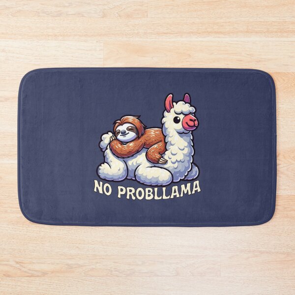 Item preview, No Probllama designed and sold by RockBeeDesigns.
