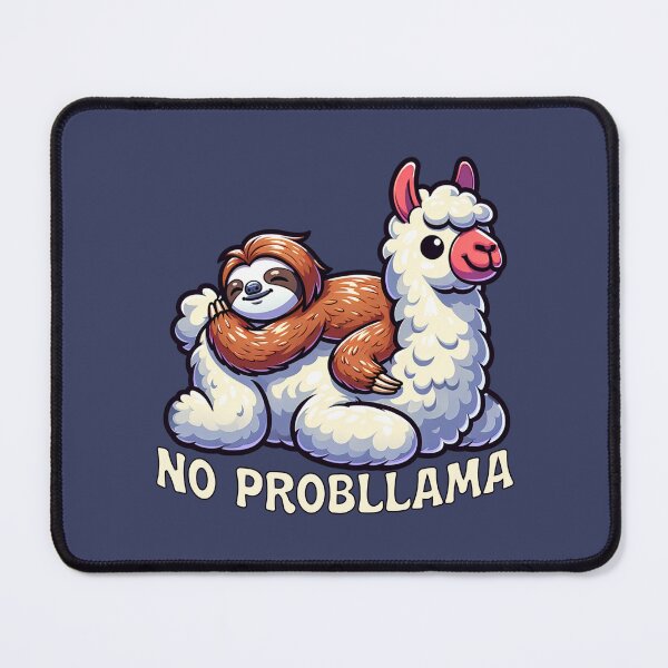 Item preview, No Probllama designed and sold by RockBeeDesigns.