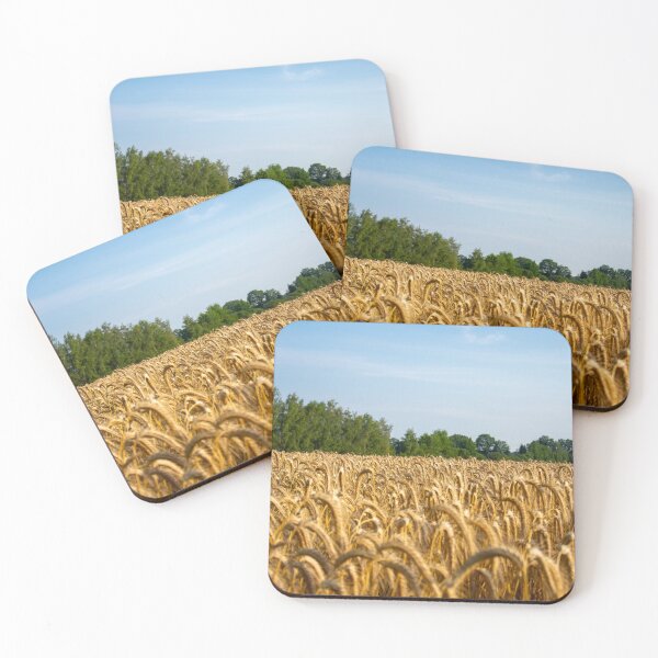 Item preview, Golden yellow wheat field designed and sold by Intermundium.