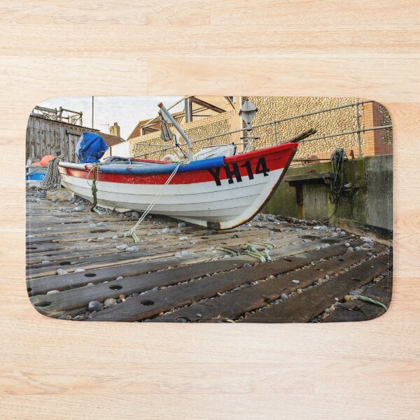 Item preview, Fishing boat on Sheringham beach, North Norfolk designed and sold by yackers1.