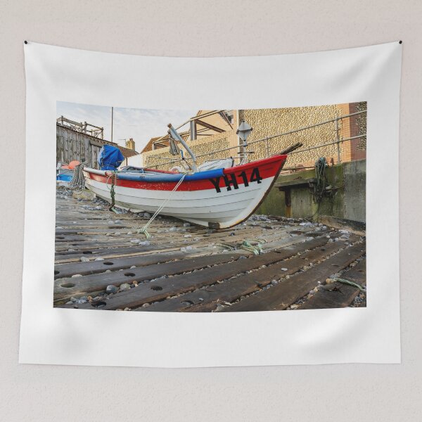 Item preview, Fishing boat on Sheringham beach, North Norfolk designed and sold by yackers1.