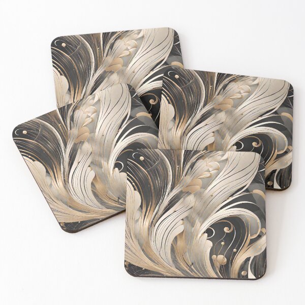 Item preview, Abstract Patterns Abstract Art, Digital Abstract Print, Black Inspired, Abstract patterned art designed and sold by kelvinmonye.