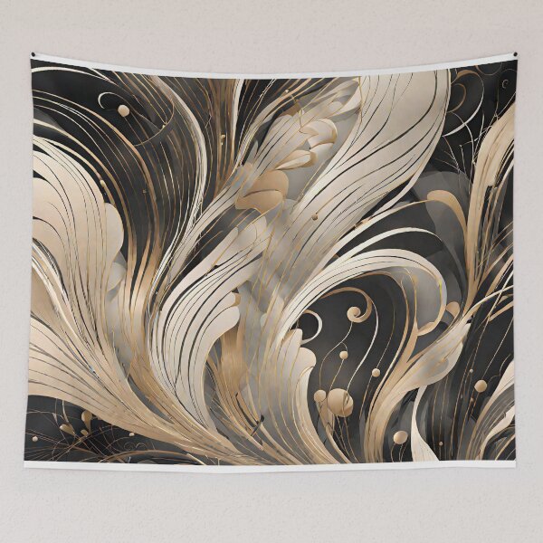 Item preview, Abstract Patterns Abstract Art, Digital Abstract Print, Black Inspired, Abstract patterned art designed and sold by kelvinmonye.
