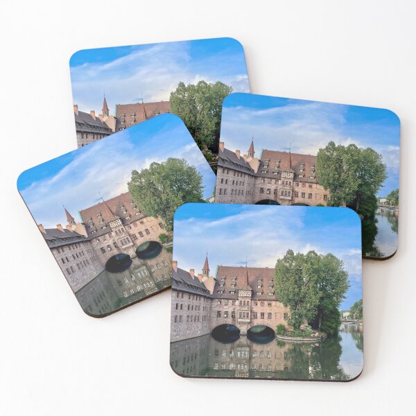 Item preview, Medieval buildings on the river Pegnitz in Nuremberg designed and sold by Intermundium.