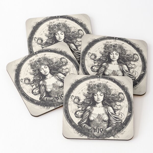 Item preview, Virgo zodiac sign designed and sold by DreamLinn.