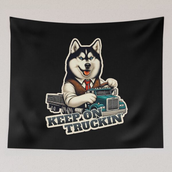 Item preview, Husky Truck driver  designed and sold by ThisDress.