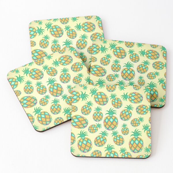 Item preview, Pineapple Pastel Colors Juicy Pattern designed and sold by BluedarkArt.