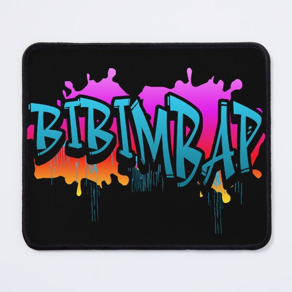 Item preview, Bibimbap, Bibimbap design, Korean food, k-food, asian food, bibimbap Sweatshirt, unisex sweatshirt, graffiti text, rice bowl T-Shirt designed and sold by Dahlann.