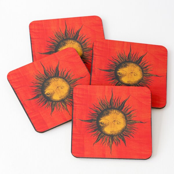 Item preview, Abstract Red Sun Burst  designed and sold by JojoArtEvo.