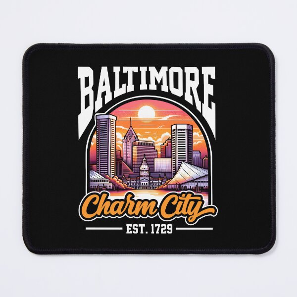 Item preview, Baltimore Charm City Cityscape designed and sold by DetourShirts.