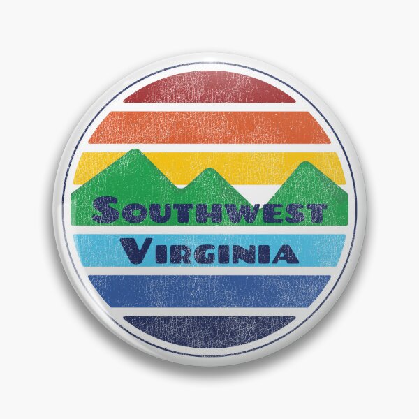 Item preview, Southwest Virginia Mountains (worn look) designed and sold by lightfuze.