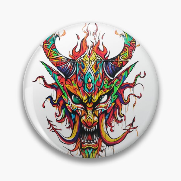 Item preview, Davil Face Mask designed and sold by JojoArtEvo.
