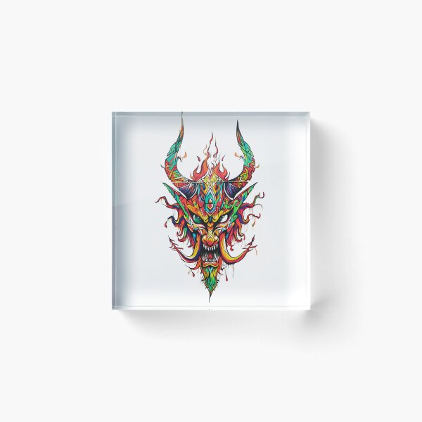 Item preview, Davil Face Mask designed and sold by JojoArtEvo.