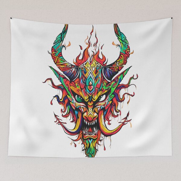 Item preview, Davil Face Mask designed and sold by JojoArtEvo.