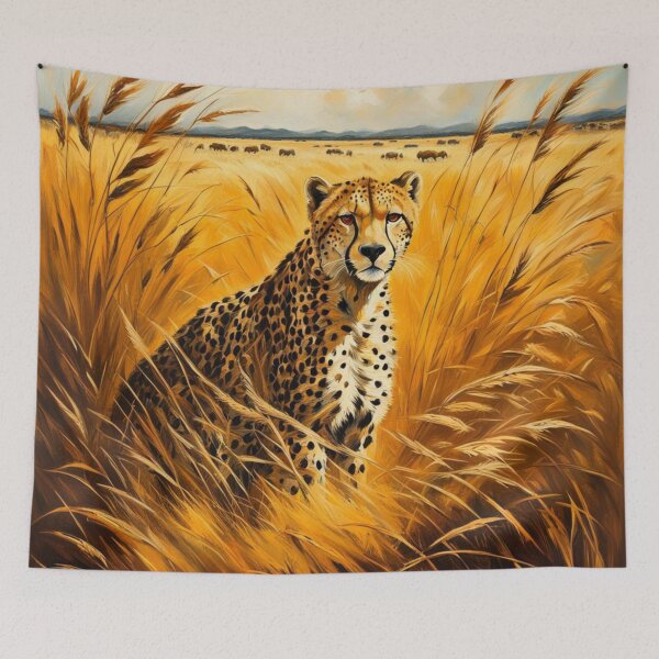 Item preview, Cheetah In Savanna  designed and sold by Gabriela McDaniel.