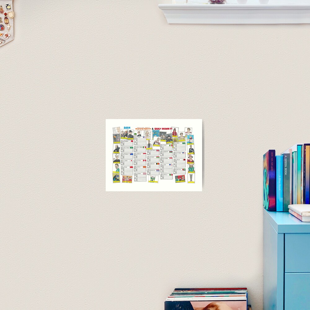 Item preview, Art Print designed and sold by BadlyDrawnF1.